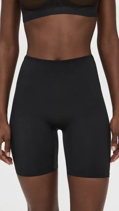 Spanx Low Back Mid-Thigh Shapewear Very Black S | Thumbnail 2 Spanx Low Back Mid-Thigh Shapewear Very Black S | Thumbnail 2