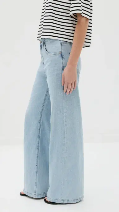 Pistola Jadyn Low Slung Palazzo Jeans | Thumbnail 4 Pistola Jadyn Low Slung Palazzo Jeans | Thumbnail 4