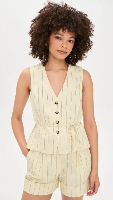 rag & bone Paulette Stripe Vest | Thumbnail 2 rag & bone Paulette Stripe Vest | Thumbnail 2