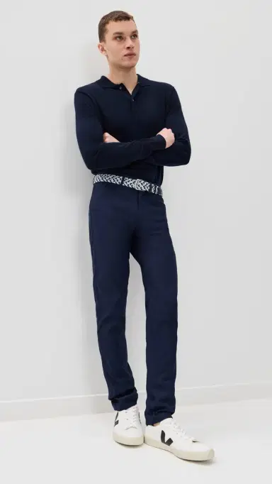 Greyson Wainscott 5 Pocket Pants Maltese Blue 34 | Thumbnail 5