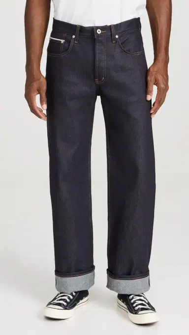 Naked & Famous Denim Strong Guy Nightshade Stretch Selvedge Jeans Indigo 32 | Thumbnail 2 Naked & Famous Denim Strong Guy Nightshade Stretch Selvedge Jeans Indigo 32 | Thumbnail 2