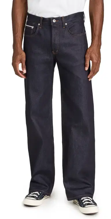 Naked & Famous Denim Strong Guy Nightshade Stretch Selvedge Jeans Indigo 32 | Thumbnail 1 Naked & Famous Denim Strong Guy Nightshade Stretch Selvedge Jeans Indigo 32 | Thumbnail 1