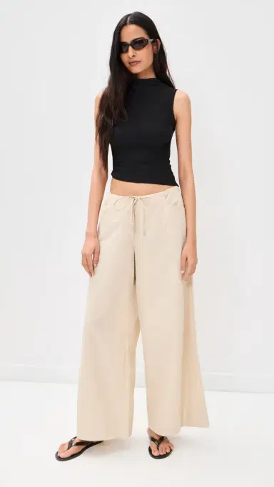 The Line by K Selma Tank Top Black | Thumbnail 5