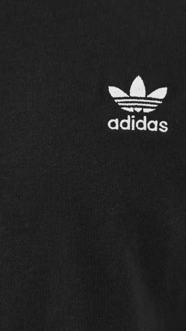 Adidas Trefoil Essentials Tee Black L | Thumbnail 6