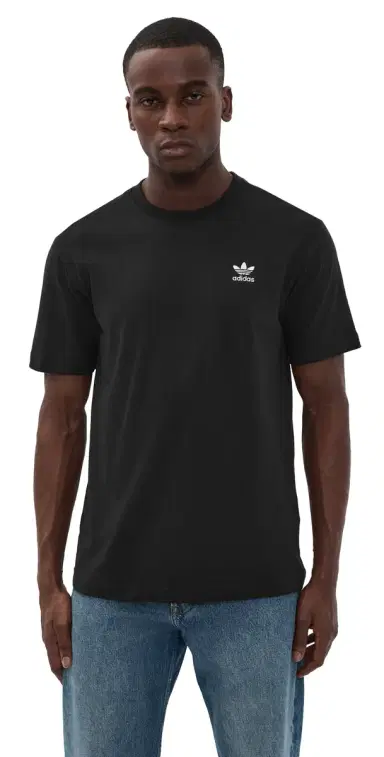Adidas Trefoil Essentials Tee Black L | Thumbnail 1