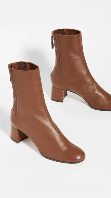 Aquazzura Saint Honore Booties 50mm Cinnamon | Thumbnail 5