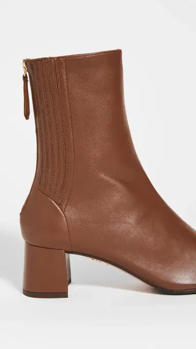 Aquazzura Saint Honore Booties 50mm Cinnamon | Thumbnail 6