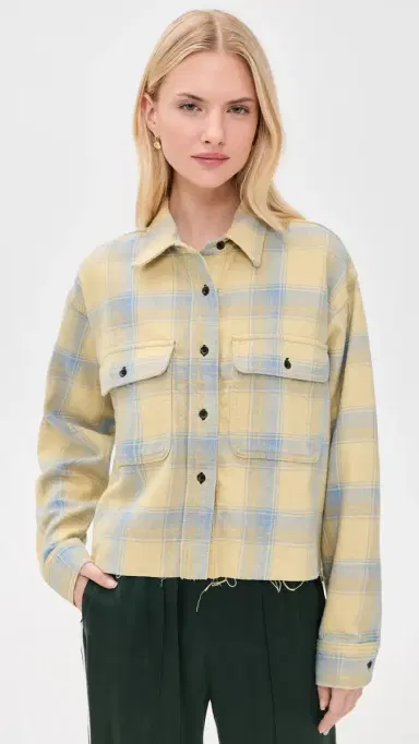 ASKK NY Crosby Flannel Yellow Plaid | Thumbnail 2