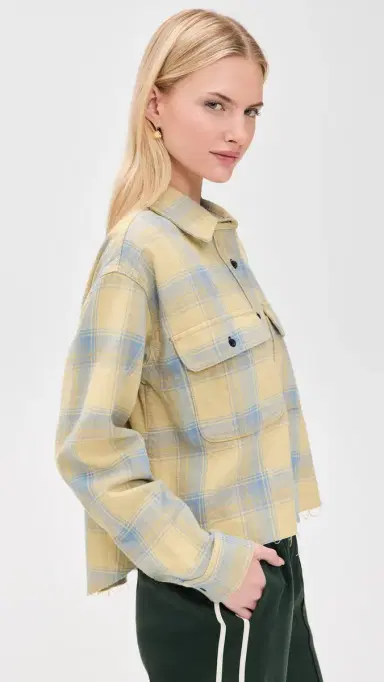 ASKK NY Crosby Flannel Yellow Plaid | Thumbnail 4