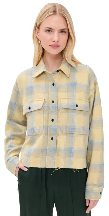 ASKK NY Crosby Flannel Yellow Plaid | Thumbnail 1
