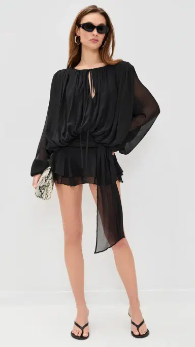 Lioness Elements Mini Dress Noir | Thumbnail 2 Lioness Elements Mini Dress Noir | Thumbnail 2