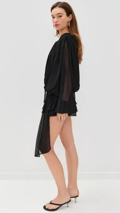 Lioness Elements Mini Dress Noir | Thumbnail 4 Lioness Elements Mini Dress Noir | Thumbnail 4