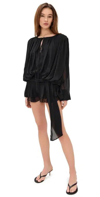 Lioness Elements Mini Dress Noir | Thumbnail 1 Lioness Elements Mini Dress Noir | Thumbnail 1
