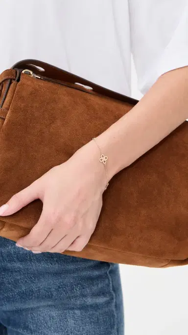 Tory Burch Forget Me Not Bracelet Tory Gold One Size | Thumbnail 3