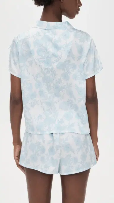 Flora Nikrooz Odessa Pajama Set Floral Toile L | Thumbnail 3
