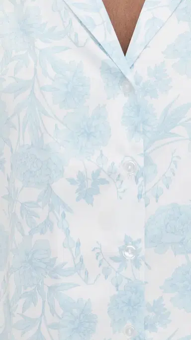 Flora Nikrooz Odessa Pajama Set Floral Toile L | Thumbnail 6