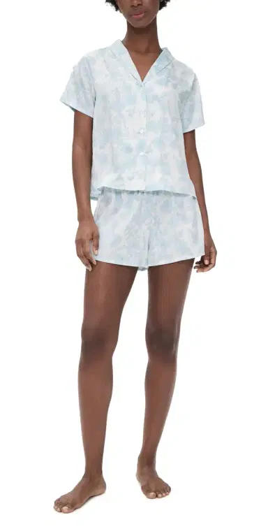 Flora Nikrooz Odessa Pajama Set Floral Toile L | Thumbnail 1