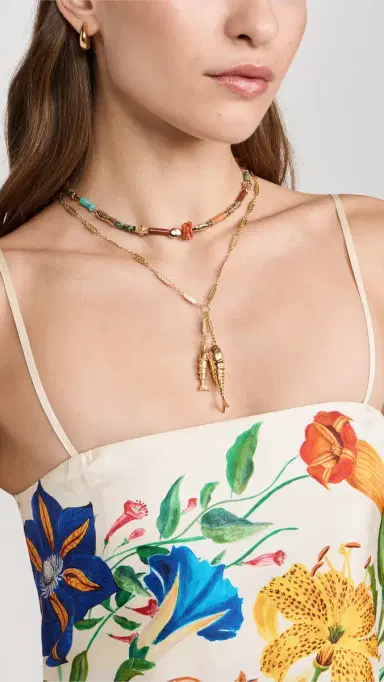 Brinker + Eliza Great Point Necklace Gold One Size | Thumbnail 3