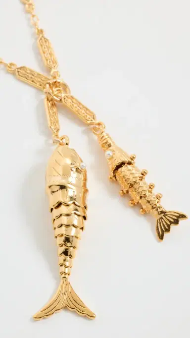 Brinker + Eliza Great Point Necklace Gold One Size | Thumbnail 5