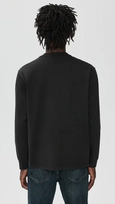 Madewell Vintage Long Sleeve Tee Almost Black | Thumbnail 3