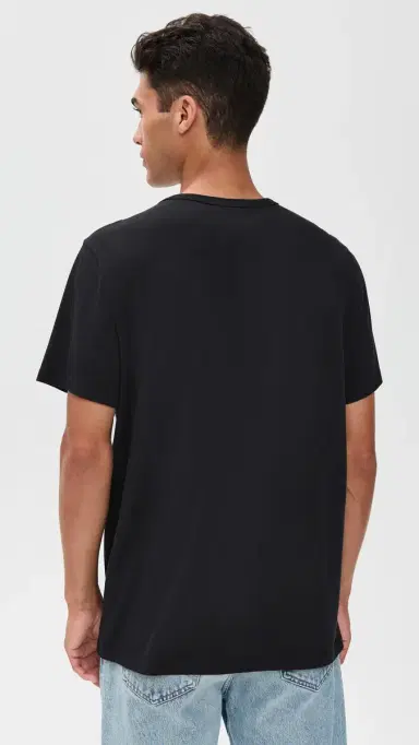Marine Layer Signature Crew Tee Black L | Thumbnail 3