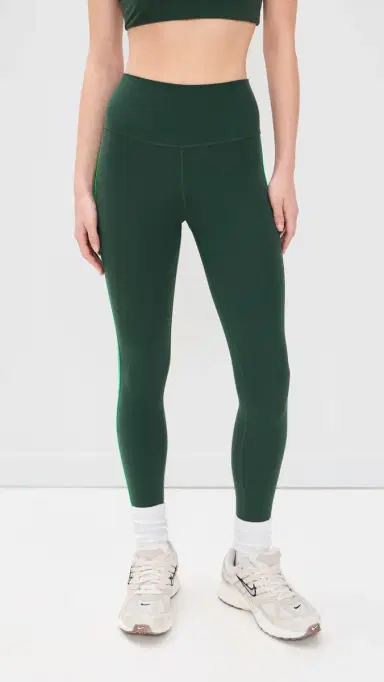 Splits59 Amber Airweight High Waist 7/8 Leggings Military/Spearmint L | Thumbnail 2