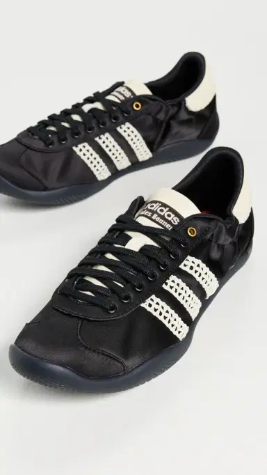 Adidas x Wales Bonner Karintha Lo Satin Sneakers core blk/dark brn/cream wh | Thumbnail 5 Adidas x Wales Bonner Karintha Lo Satin Sneakers core blk/dark brn/cream wh | Thumbnail 5