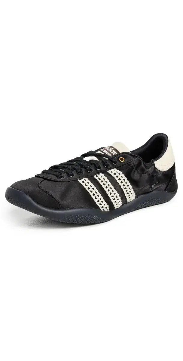 Karintha Lo Satin Sneakers core blk/dark brn/cream wh