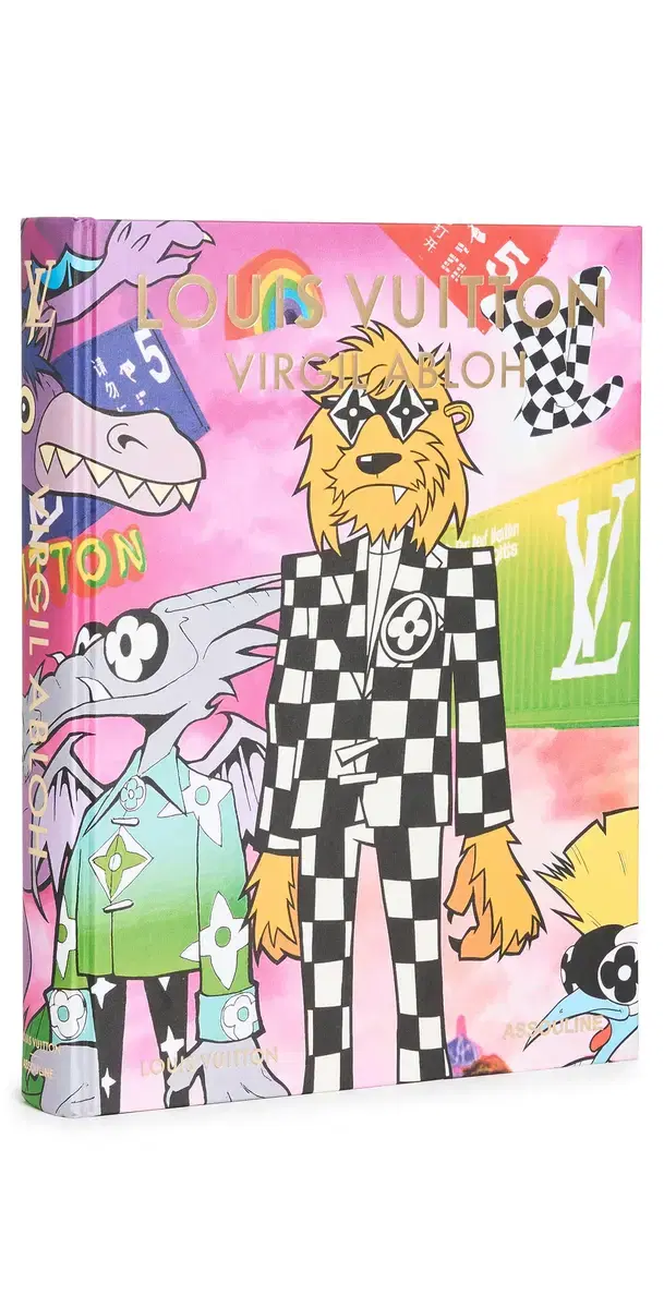Assouline Louis Vuitton: Virgil Abloh Book Rainbow Multi One Size