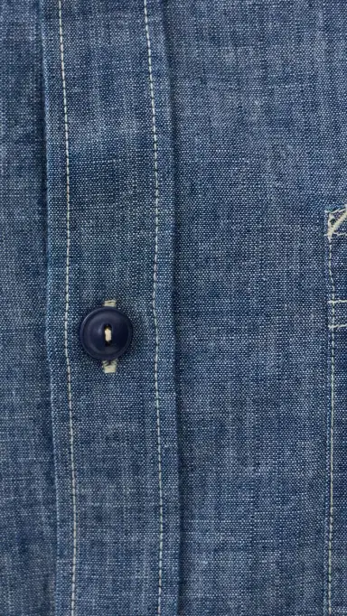 Taylor Stitch The Foundry Shirt Rinsed Indigo Chambray 42 | Thumbnail 6