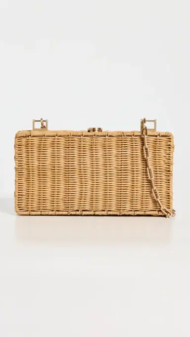 Cult Gaia The Backgammon Clutch Natural One Size | Thumbnail 2 Cult Gaia The Backgammon Clutch Natural One Size | Thumbnail 2