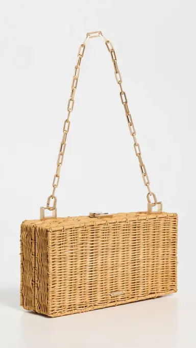 Cult Gaia The Backgammon Clutch Natural One Size | Thumbnail 4 Cult Gaia The Backgammon Clutch Natural One Size | Thumbnail 4