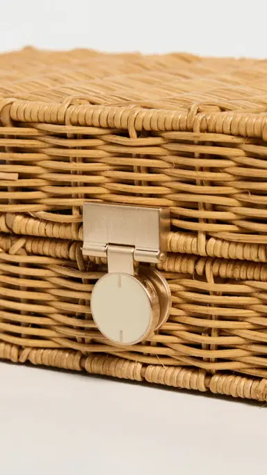 Cult Gaia The Backgammon Clutch Natural One Size | Thumbnail 5 Cult Gaia The Backgammon Clutch Natural One Size | Thumbnail 5