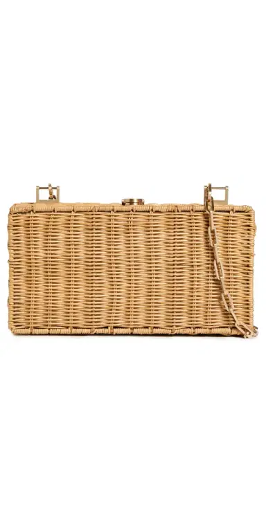 Cult Gaia The Backgammon Clutch Natural One Size | Thumbnail 1 Cult Gaia The Backgammon Clutch Natural One Size | Thumbnail 1