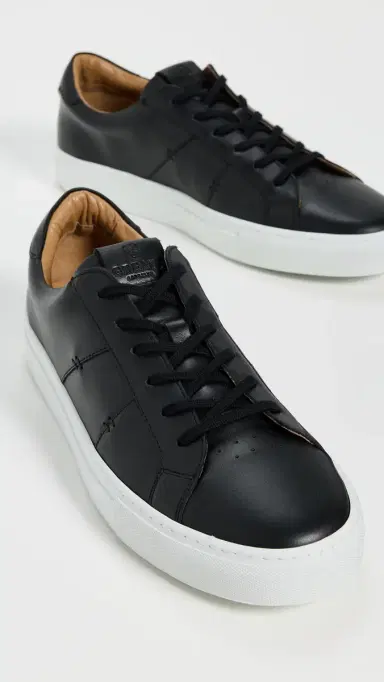 GREATS Royale 2.0 Leather Sneakers Nero 7 | Thumbnail 4 GREATS Royale 2.0 Leather Sneakers Nero 7 | Thumbnail 4