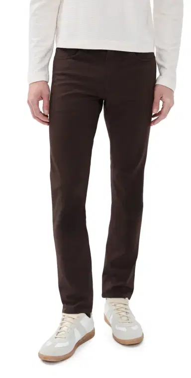 Theory Raffi Pants in Neoteric Twill Brownwood | Thumbnail 1