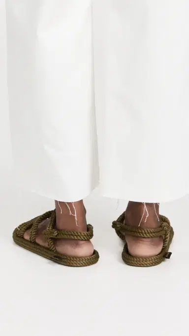 BOHONOMAD Bahamas Rope Sandals Olive 39 | Thumbnail 5