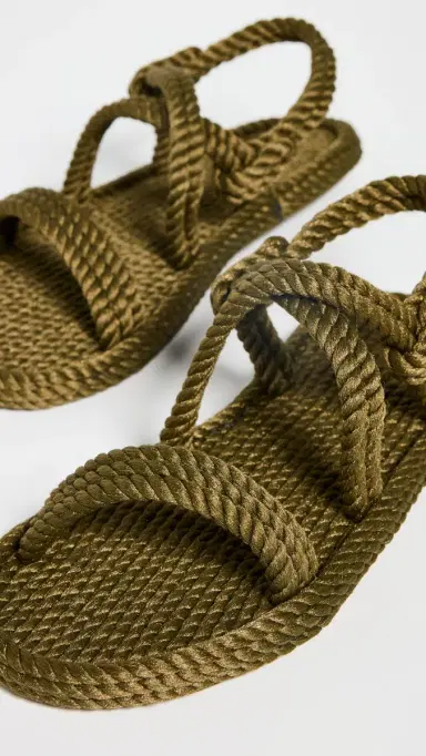 BOHONOMAD Bahamas Rope Sandals Olive 39 | Thumbnail 6