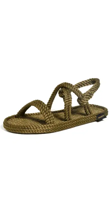 BOHONOMAD Bahamas Rope Sandals Olive 39 | Thumbnail 1