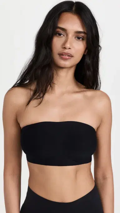 Commando Butter Soft Support Strapless Bralette Black | Thumbnail 2