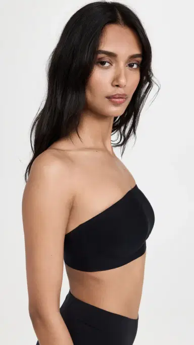 Commando Butter Soft Support Strapless Bralette Black | Thumbnail 4