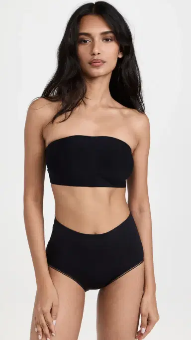 Commando Butter Soft Support Strapless Bralette Black | Thumbnail 5