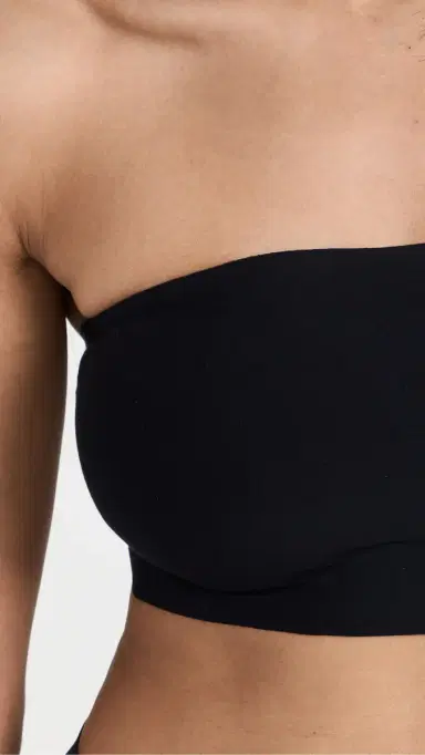 Commando Butter Soft Support Strapless Bralette Black | Thumbnail 6