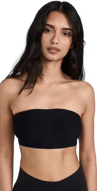 Commando Butter Soft Support Strapless Bralette Black | Thumbnail 1