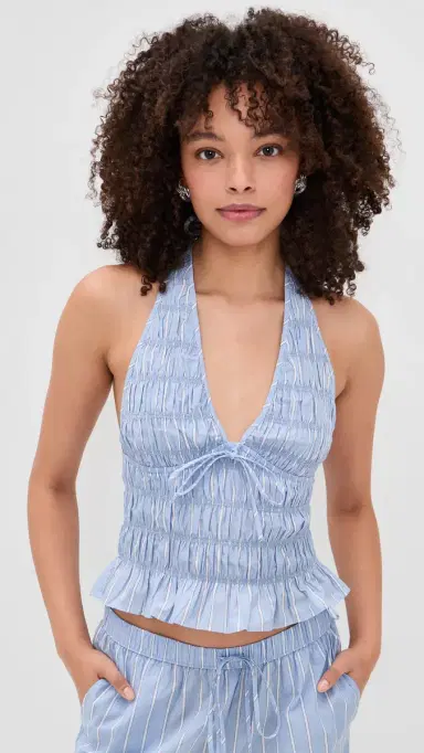 NIA Chandler Top Chambray | Thumbnail 2