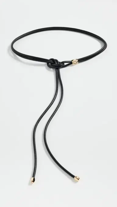 Isabel Marant Silvia Belt Black/Gold One Size | Thumbnail 2