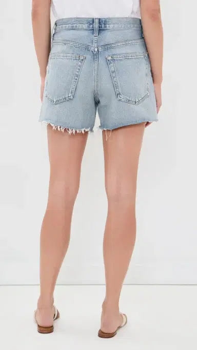 AGOLDE NYE Low Slung Vintage Shorts Post 27 | Thumbnail 3