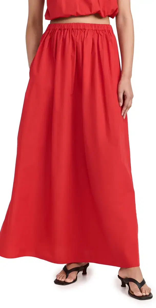 Maxi Skirt Red