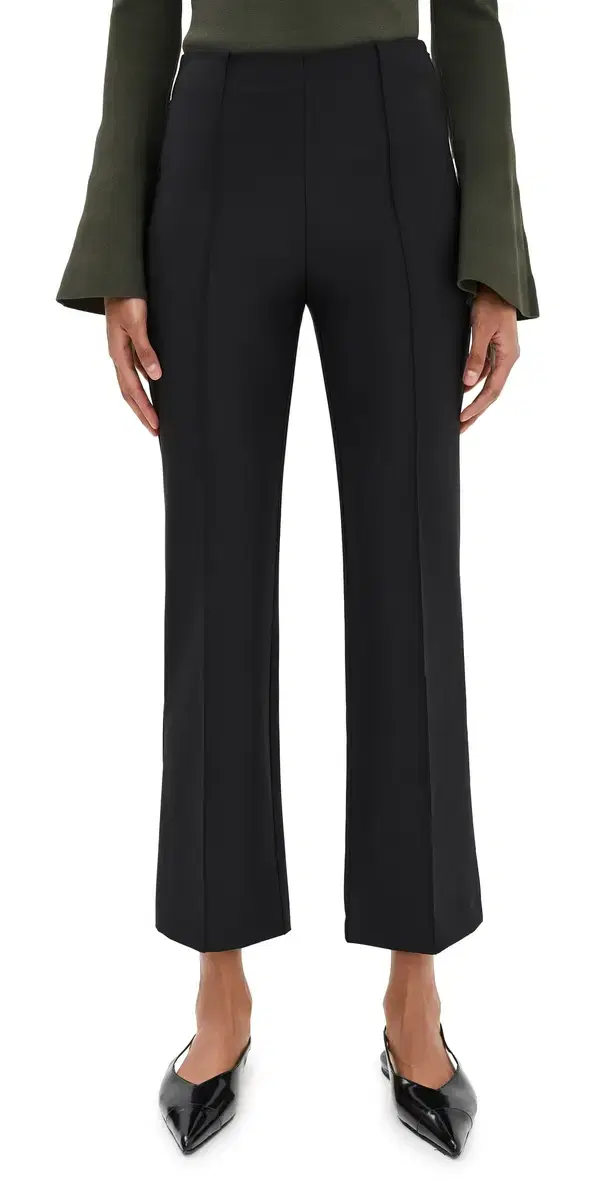 Michelle Cropped Pants Black
