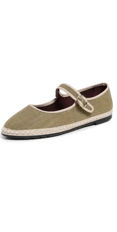 Flabelus Ishmael Linen Mary Jane Flats Ishmael 40 | Thumbnail 1
